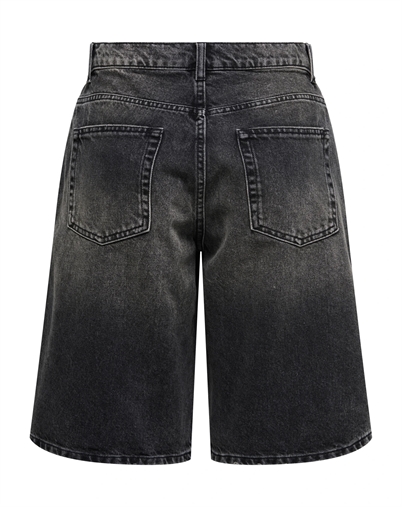 Only - ONLMate Reg Baggy Long Shorts - Washed Black